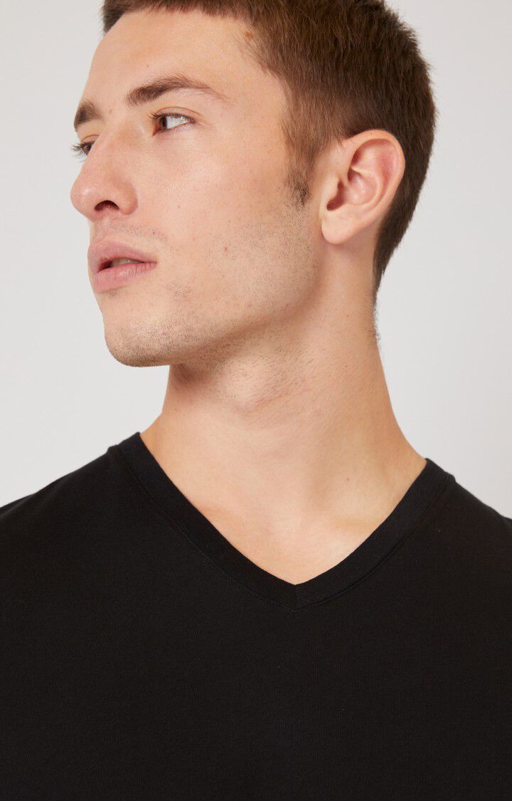 American Vintage T-shirt Homme Decatur - NOIR Noir - H21