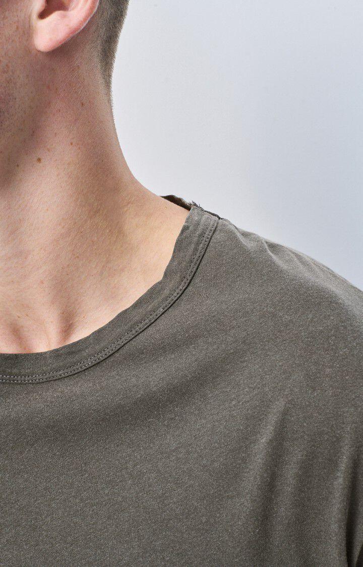 American Vintage T-shirt Homme Devon - ARDOISE VINTAGE 23 Manches Courtes Gris - E25