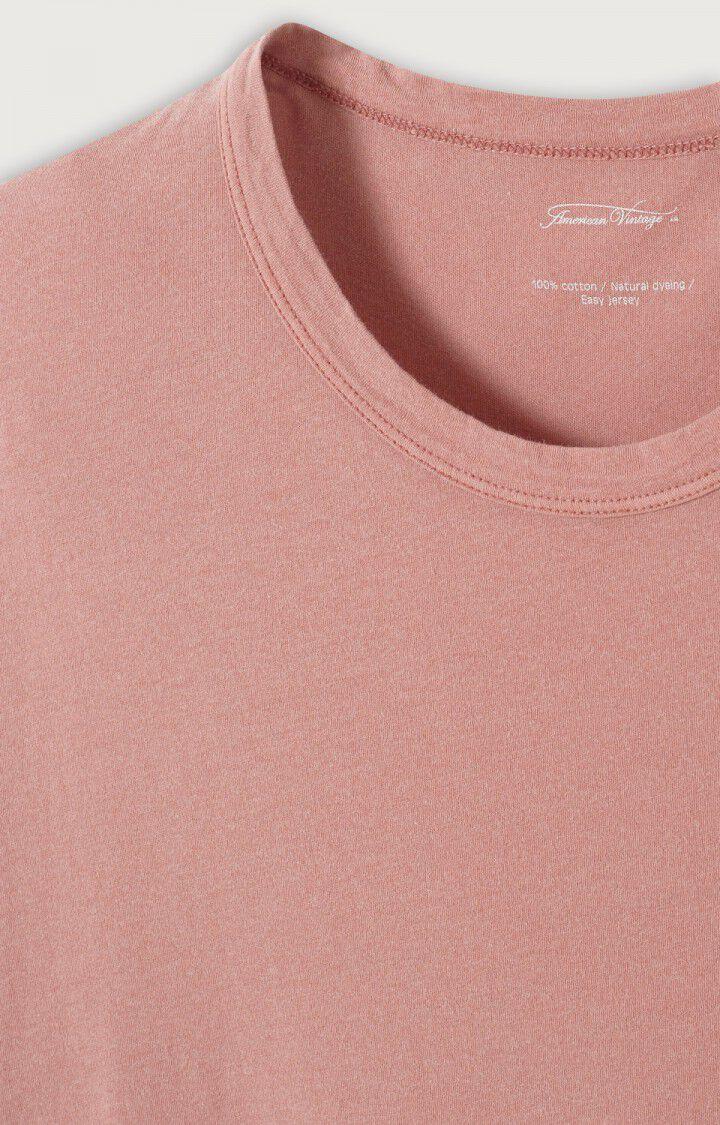 American Vintage T-shirt Homme Devon - ARIZONA VINTAGE 23 Manches Courtes Rose - H22B