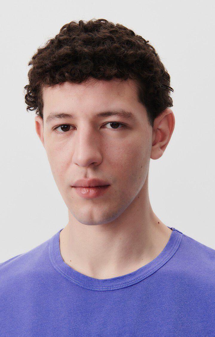 American Vintage T-shirt Homme Devon - AZUREEN VINTAGE 23 Manches Courtes Bleu - E24