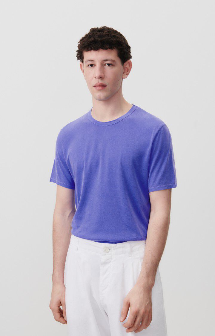 american vintage T-shirt homme Devon - AZUREEN VINTAGE 23 Manches courtes Bleu - E24