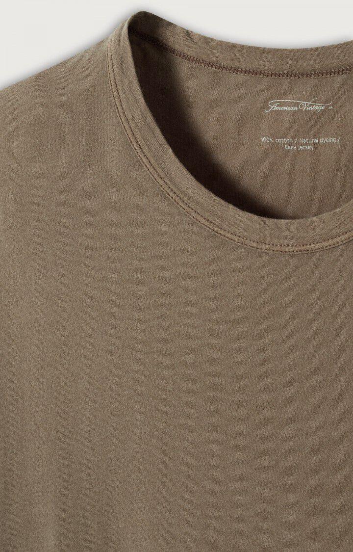American Vintage T-shirt Homme Devon - CAFE AU LAIT VINTAGE 23 Manches Courtes Marron - H22B