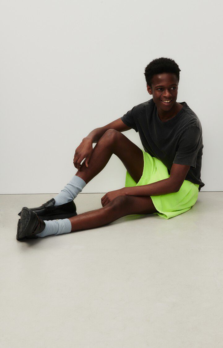 American Vintage T-shirt Homme Fakobay - ANTHRACITE VINTAGE 23 Manches Courtes Noir - E25