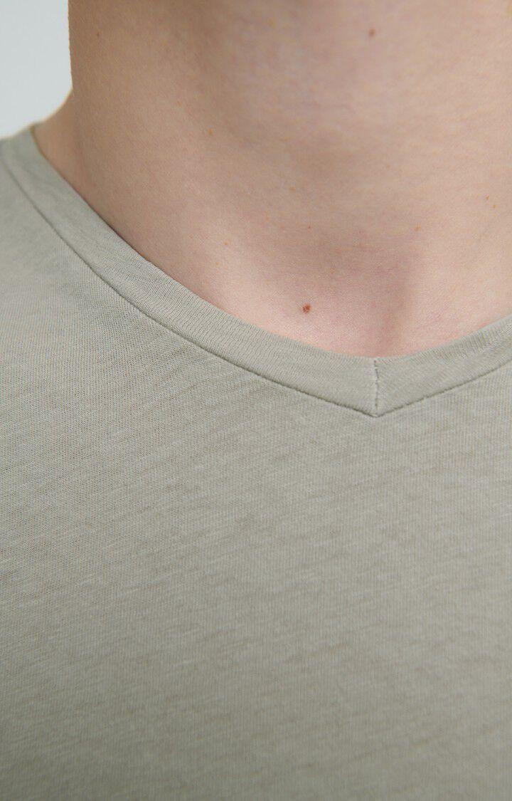 American Vintage T-shirt Homme Fakobay - ARGENT VINTAGE Manches Courtes Gris - H21