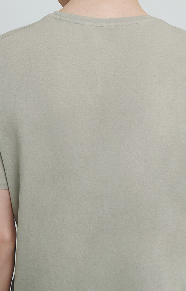 American Vintage T-shirt Homme Fakobay - ARGENT VINTAGE Manches Courtes Gris - H21