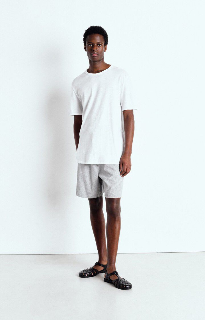 american vintage T-shirt homme Fakobay - BLANC 23 Manches courtes Blanc - E25