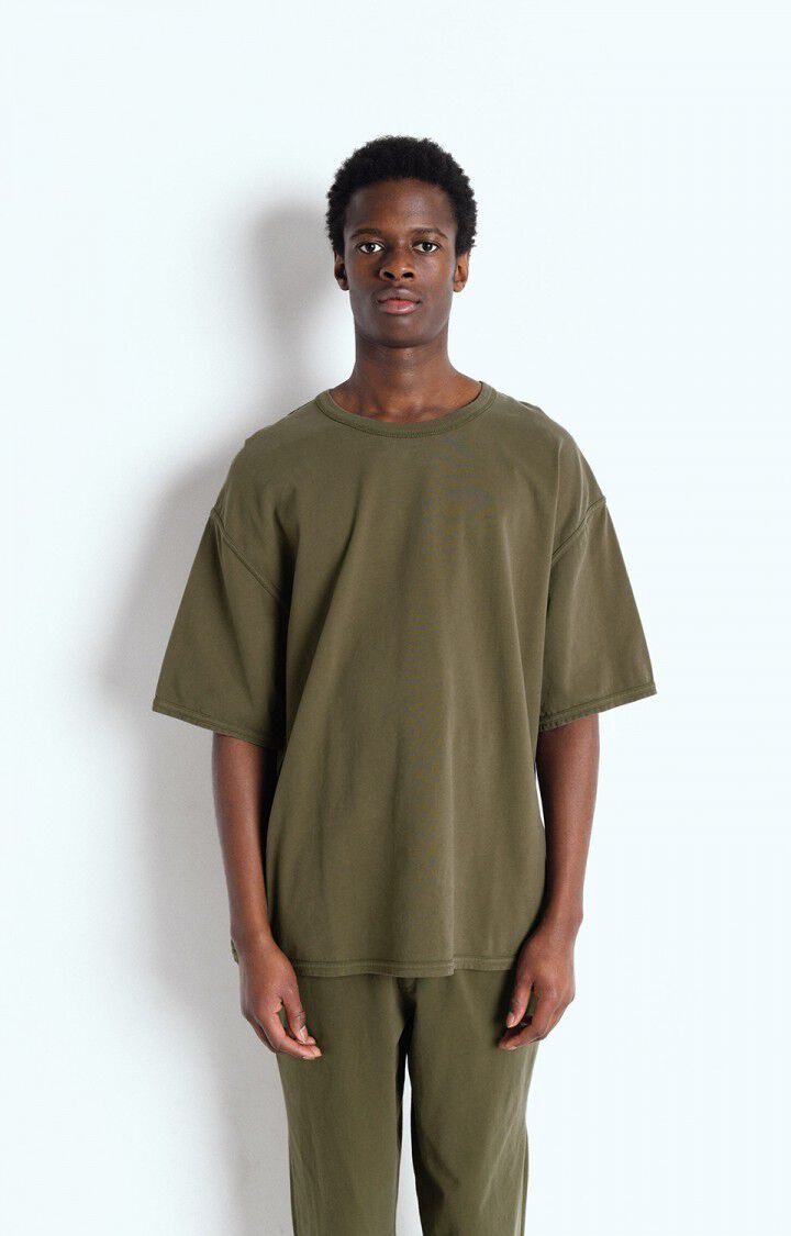 american vintage T-shirt homme Fazy - BUISSON VINTAGE 24 Manches courtes Vert - E25