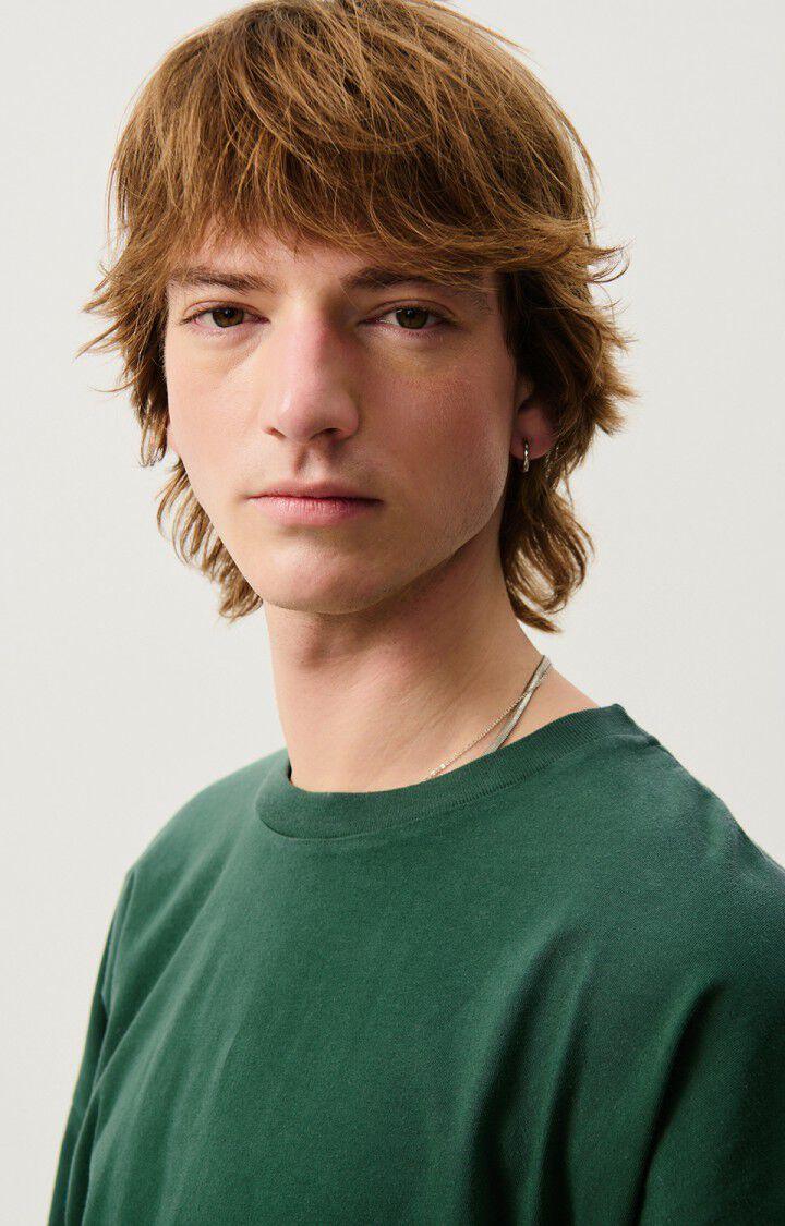 American Vintage T-shirt Homme Fizvalley - BASILIC VINTAGE 16 Manches Courtes Vert - H24