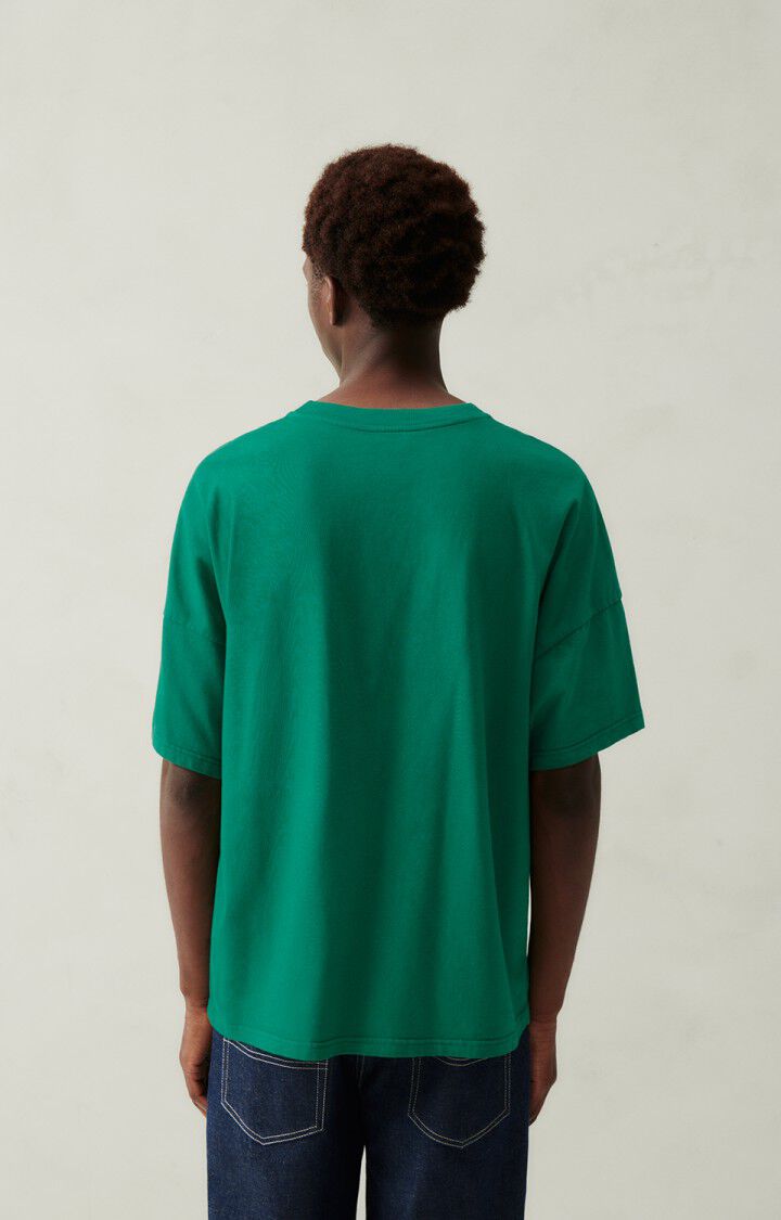 American Vintage T-shirt Homme Fizvalley - CHLOROPHYLLE VINTAGE 16 Manches Courtes Vert - H23
