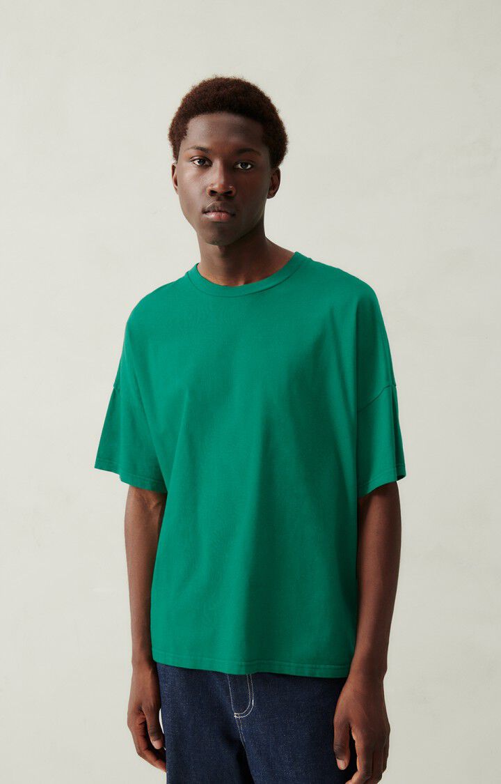 american vintage T-shirt homme Fizvalley - CHLOROPHYLLE VINTAGE 16 Manches courtes Vert - H23
