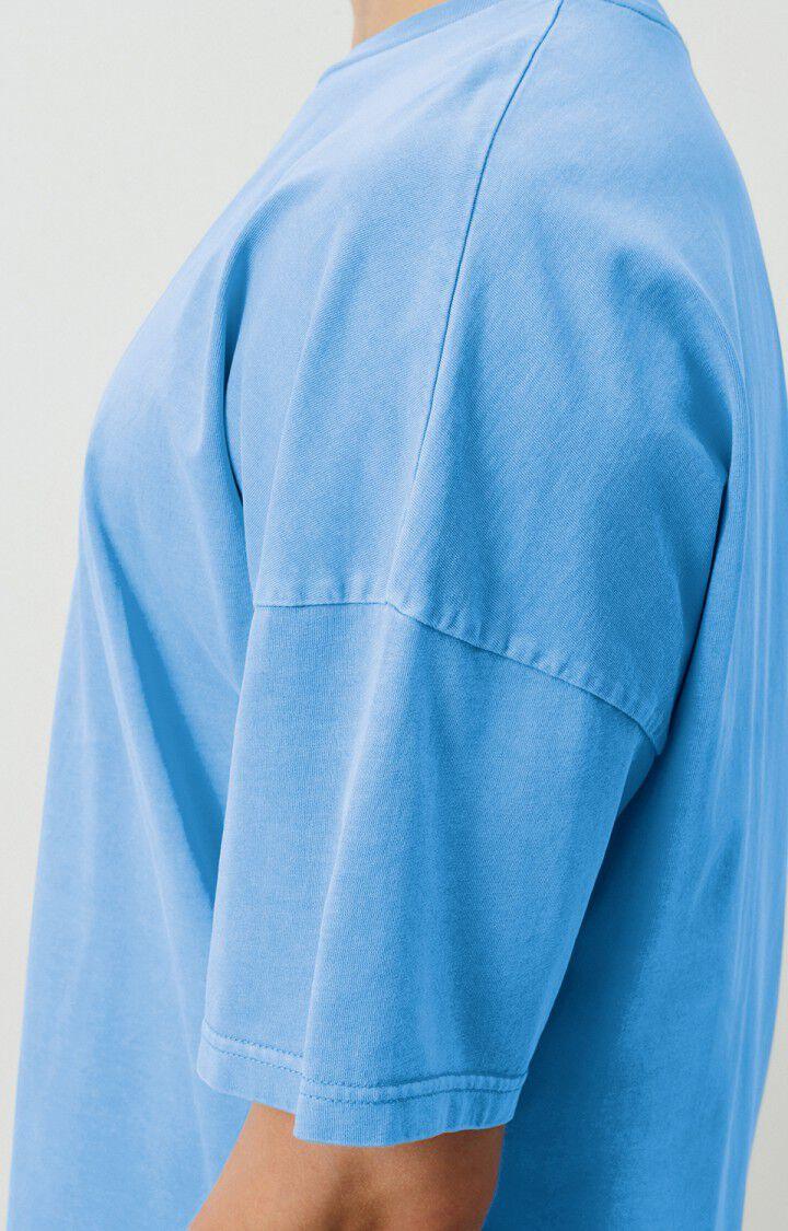 American Vintage T-shirt Homme Fizvalley - CIEL VINTAGE 16 Manches Courtes Bleu - E25