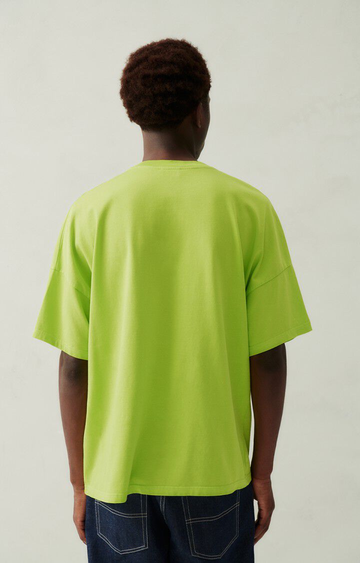 American Vintage T-shirt Homme Fizvalley - CITRUS VINTAGE 16 Manches Courtes Jaune - H23