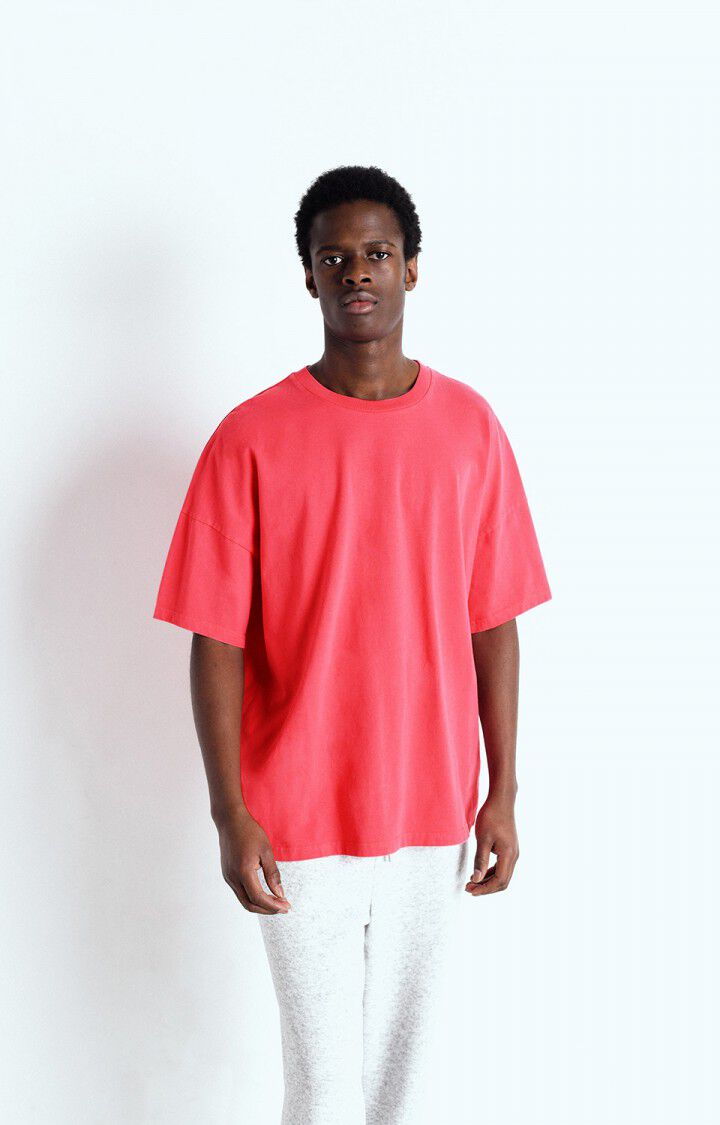 american vintage T-shirt homme Fizvalley - FRAMBOISIER VINTAGE 16 Manches courtes Rose - E25