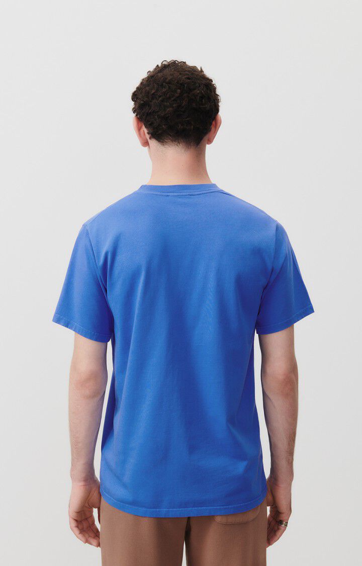 American Vintage T-shirt Homme Fizvalley - MARITIME VINTAGE 22 Manches Courtes Bleu - E24