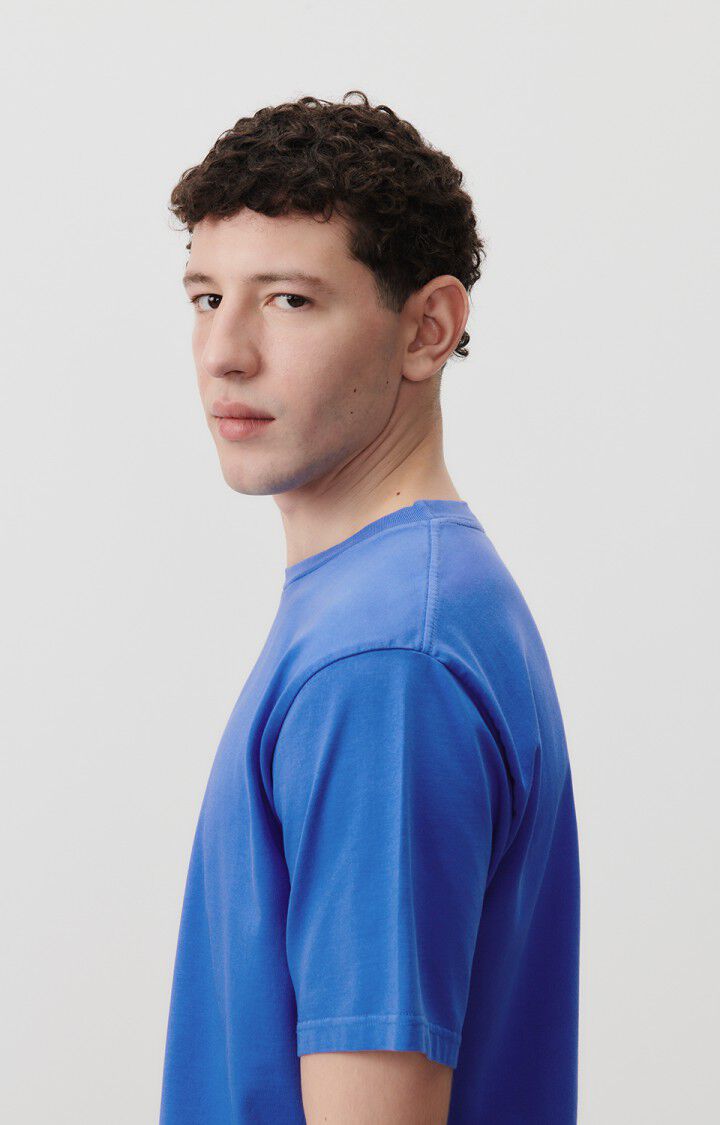 American Vintage T-shirt Homme Fizvalley - MARITIME VINTAGE 22 Manches Courtes Bleu - E24