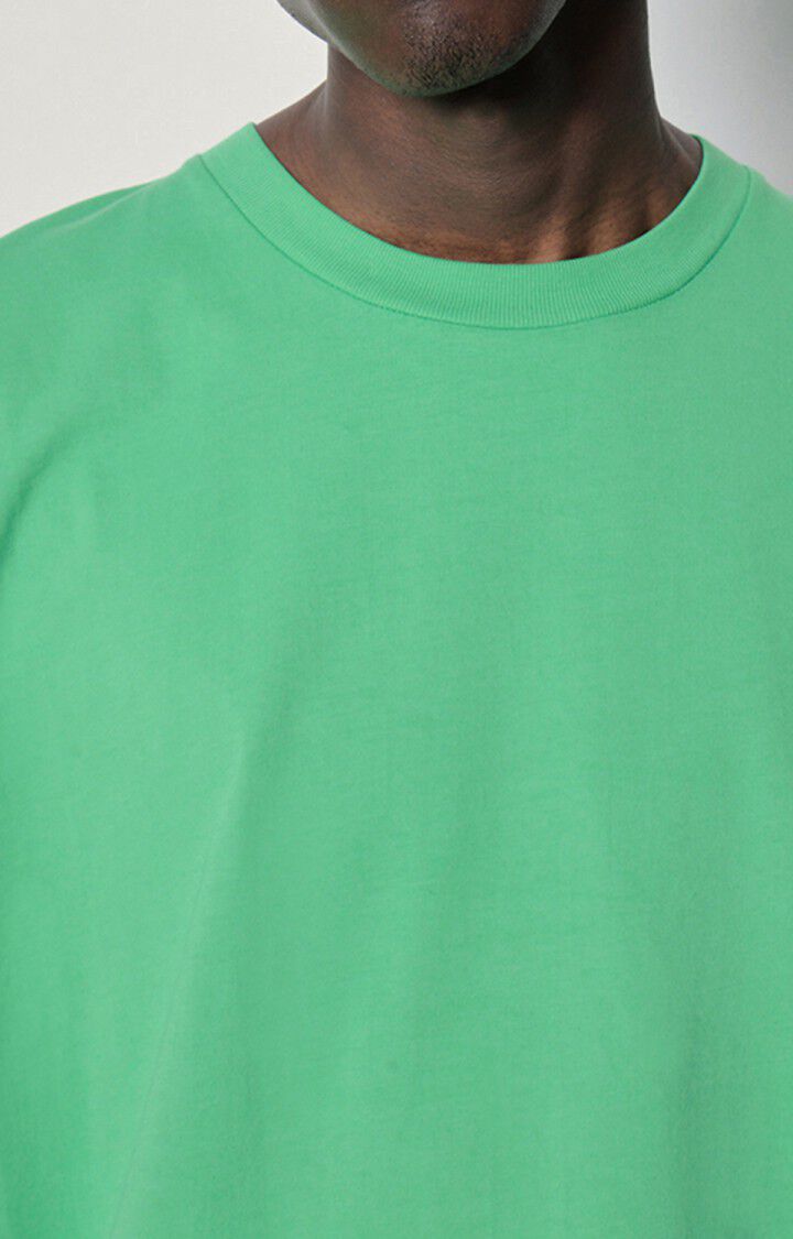 American Vintage T-shirt Homme Fizvalley - MENTHOL VINTAGE 16 Manches Courtes Vert - E23