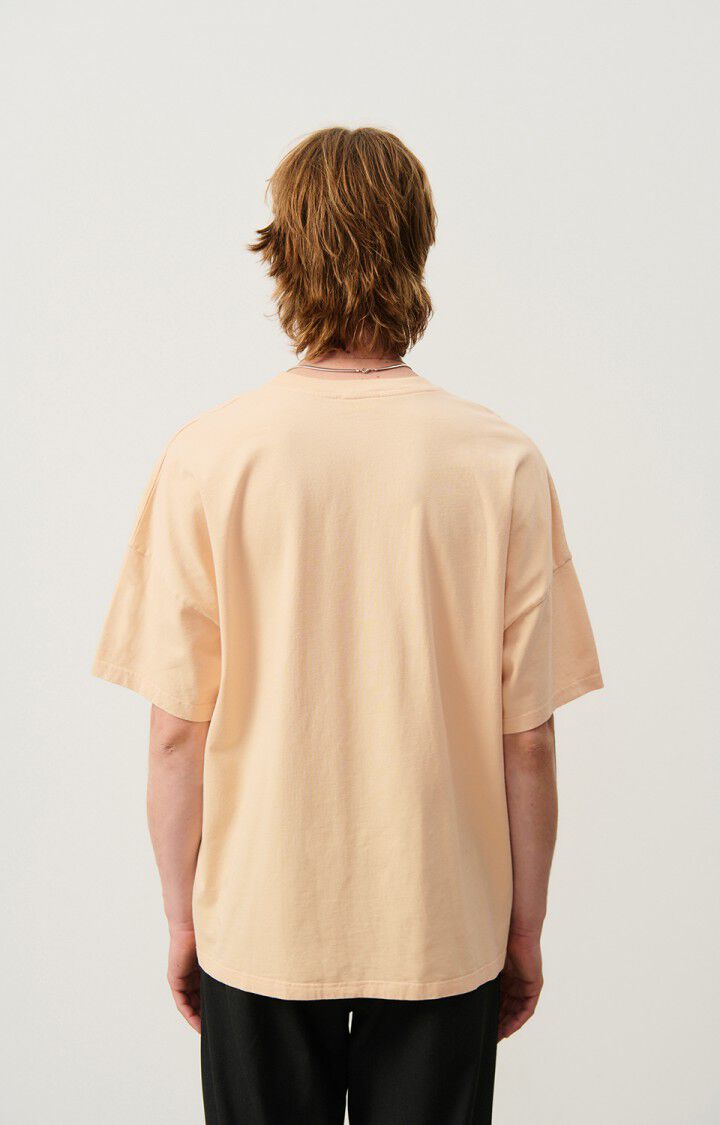 American Vintage T-shirt Homme Fizvalley - NUDE VINTAGE 16 Manches Courtes Beige - H24