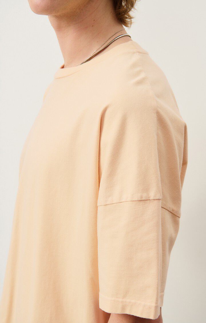 American Vintage T-shirt Homme Fizvalley - NUDE VINTAGE 16 Manches Courtes Beige - H24