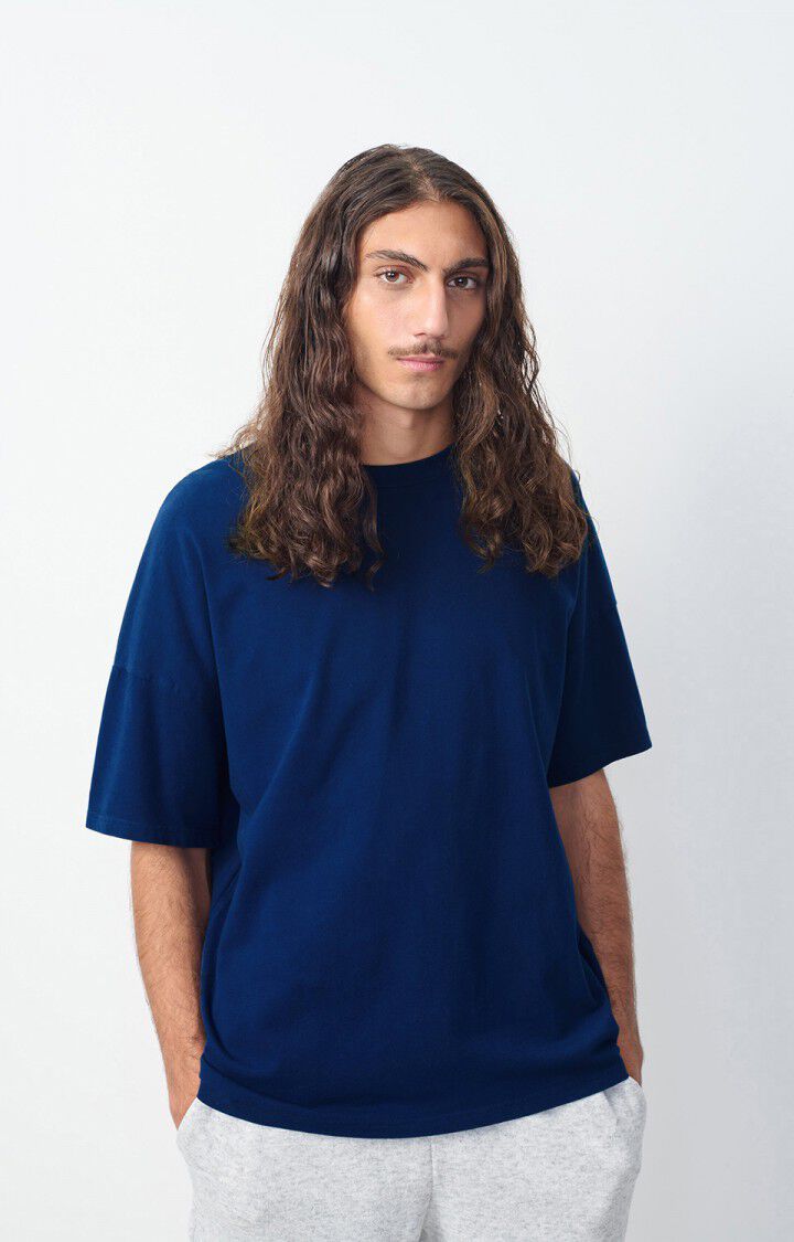 american vintage T-shirt homme Fizvalley - OUTREMER VINTAGE 16 Manches courtes Bleu - E25