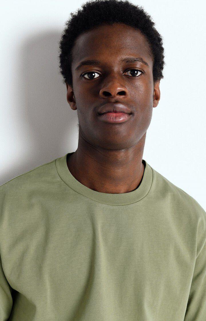 American Vintage T-shirt Homme Fizvalley - RIVE VINTAGE 16 Manches Courtes Vert - E25