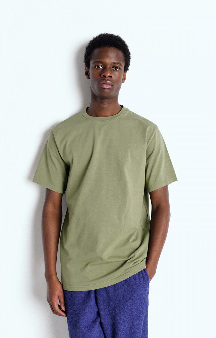 american vintage T-shirt homme Fizvalley - RIVE VINTAGE 16 Manches courtes Vert - E25