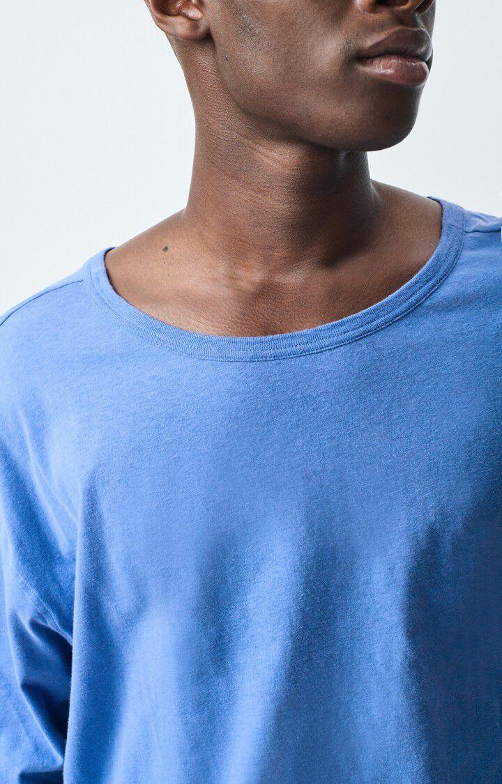 American Vintage T-shirt Homme Gamipy - BALTIQUE 60 Manches Longues Bleu - H24