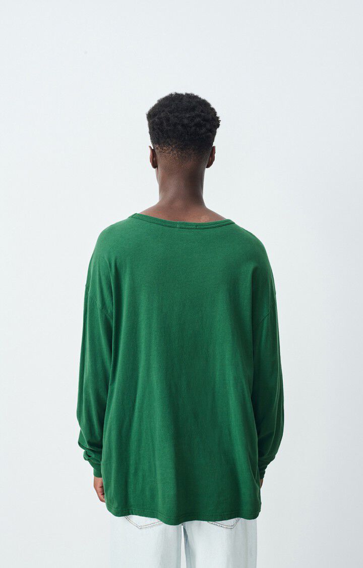 American Vintage T-shirt Homme Gamipy - FORET 60 Manches Longues Vert - H24