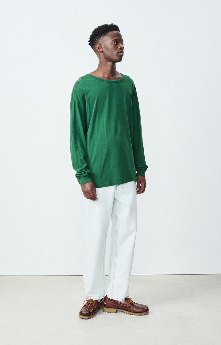 American Vintage T-shirt Homme Gamipy - FORET 60 Manches Longues Vert - H24