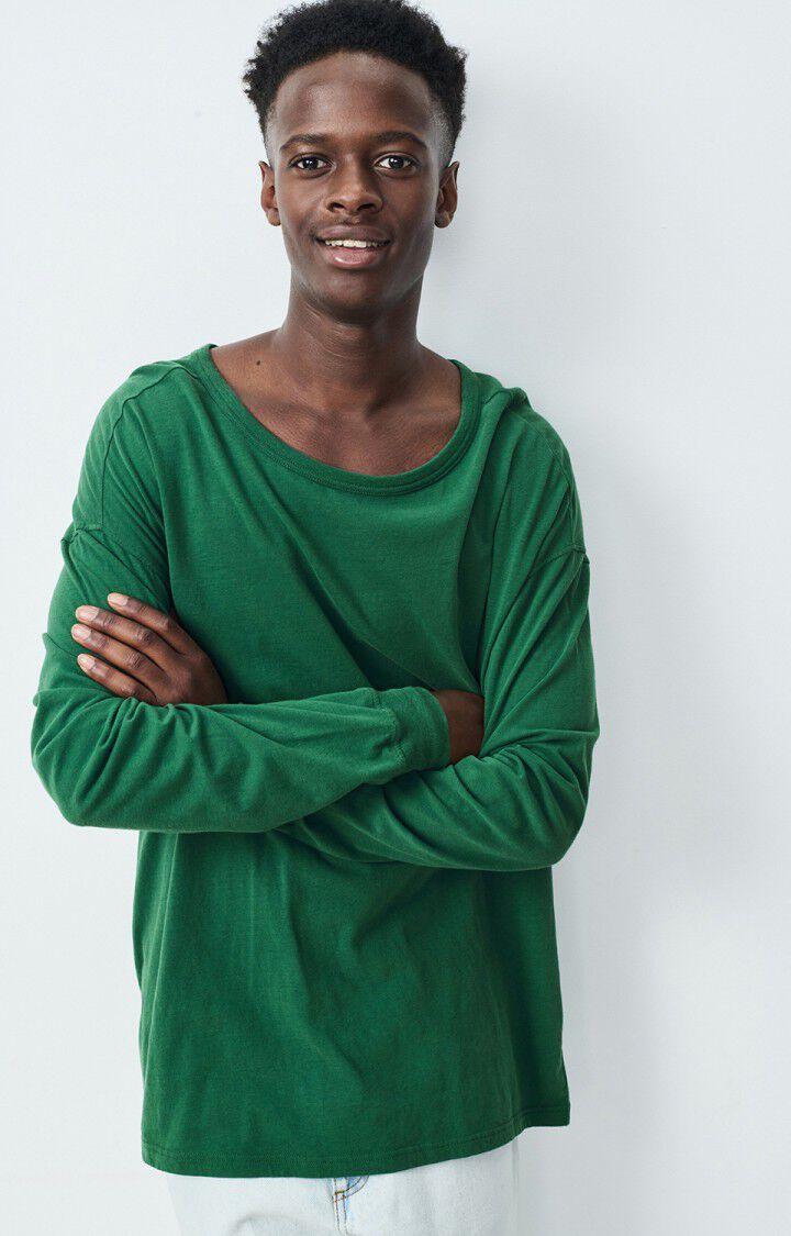 american vintage T-shirt homme Gamipy - FORET 60 Manches longues Vert - H24