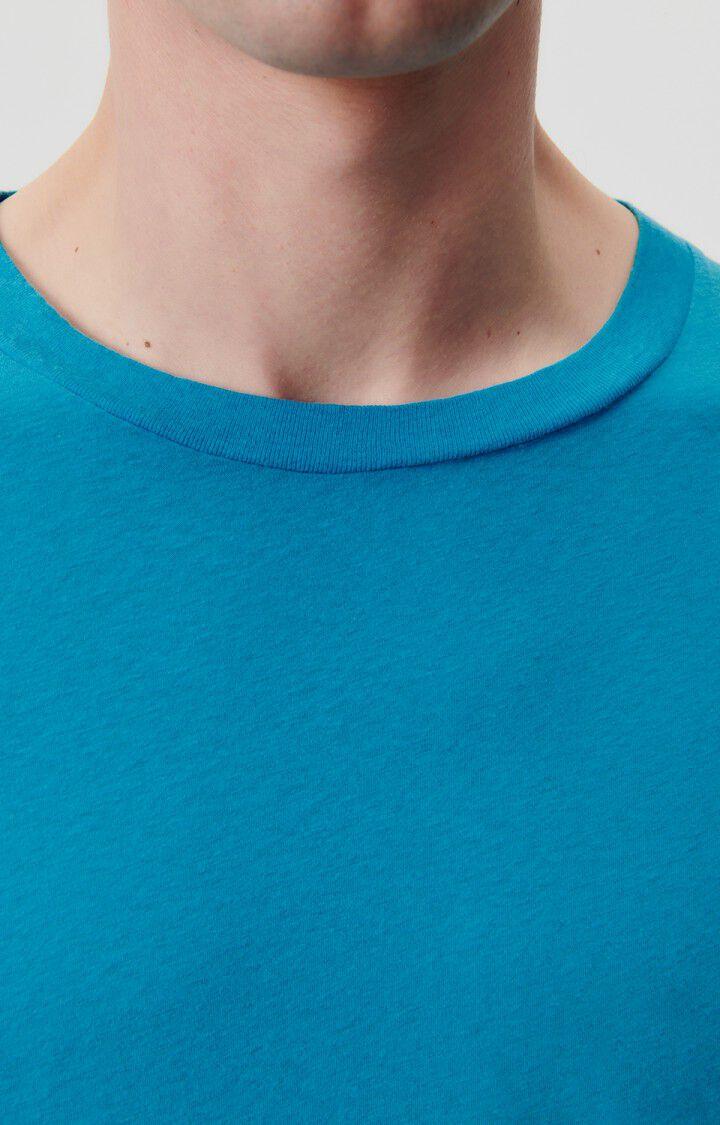 American Vintage T-shirt Homme Gamipy - LAGUNE 21 Manches Courtes Bleu - E24