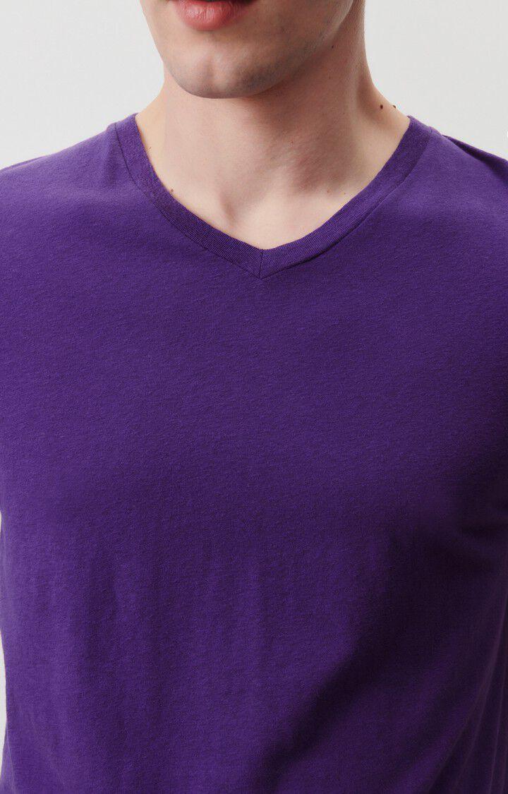 American Vintage T-shirt Homme Gamipy - MURE 21 Manches Courtes Violet - E24