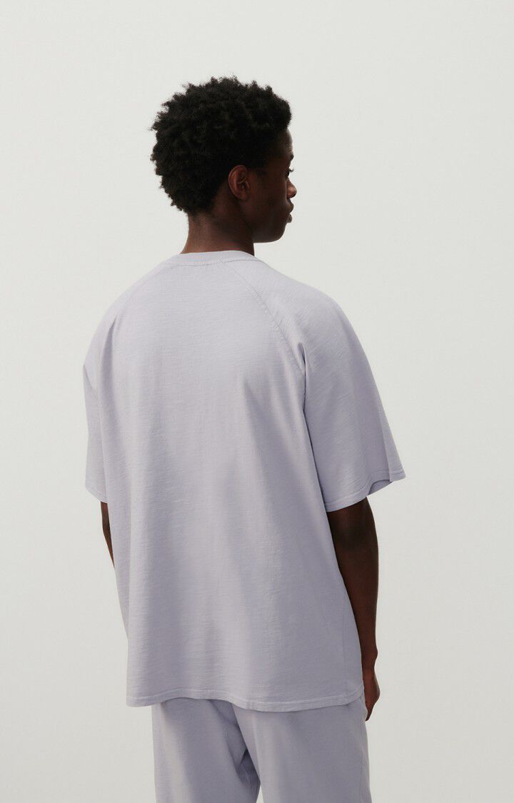 American Vintage T-shirt Homme Laweville - GRIS CHINE 40 Manches Courtes Gris - E24