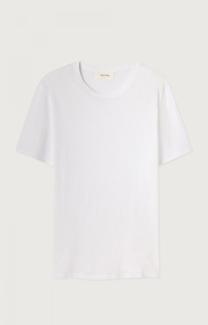 american vintage T-shirt homme Lirk - BLANC 23 Manches courtes Blanc - E24