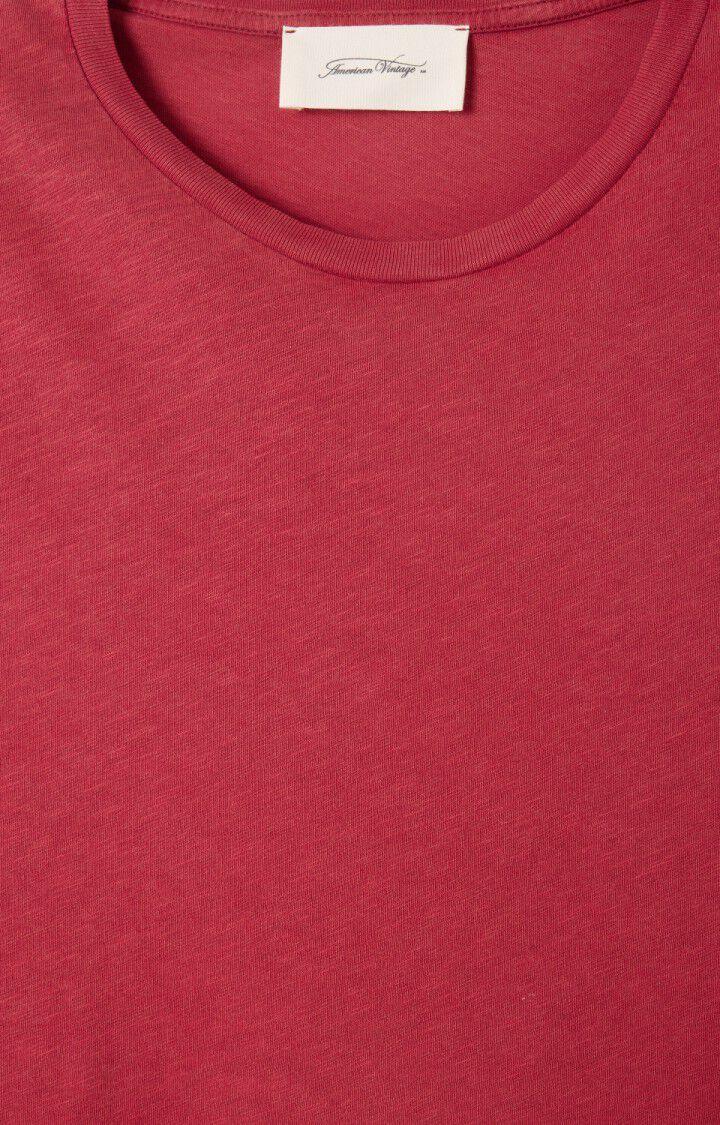 American Vintage T-shirt Homme Lirk - GRENAT VINTAGE 23 Manches Courtes Rouge - H23