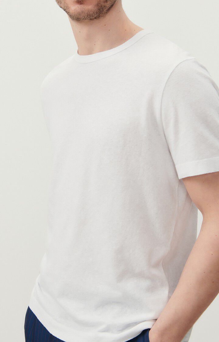 american vintage T-shirt homme Lopintale - BLANC 23 Manches courtes Blanc - E24