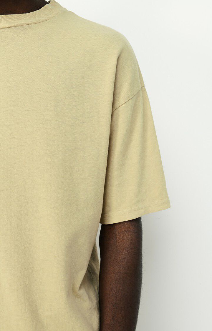 American Vintage T-shirt Homme Lopintale - PORRIDGE VINTAGE Beige - E22