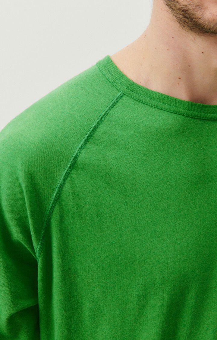 American Vintage T-shirt Homme Lopintale - PRAIRIE VINTAGE 40 Manches Courtes Vert - E23