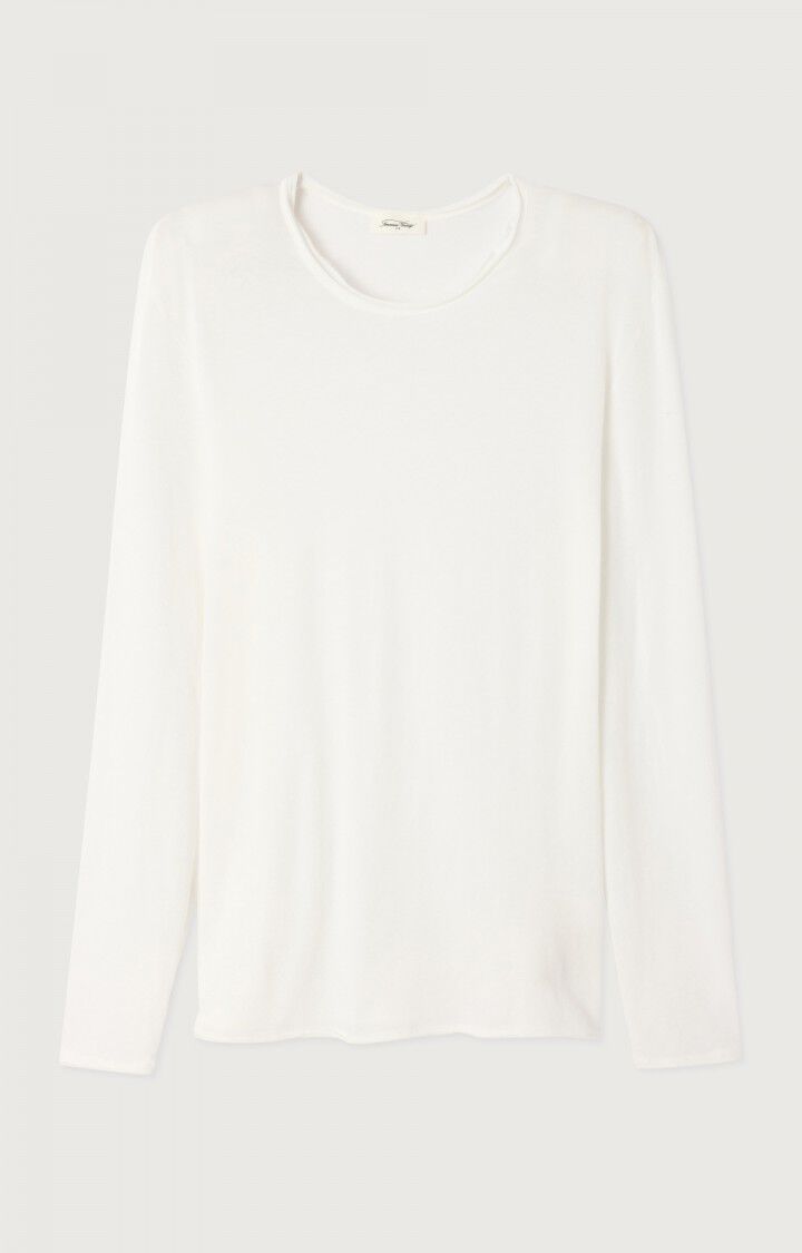 american vintage T-shirt homme Nouveau Mexique - BLANC 68 Manches longues Blanc - E24