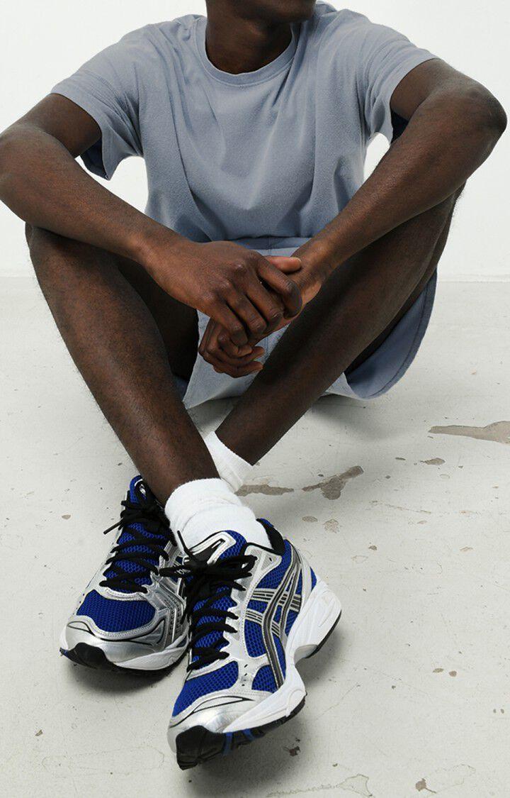 American Vintage T-shirt Homme Pyowood - HORIZON VINTAGE Bleu - E22