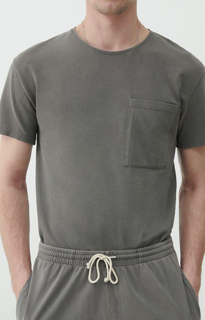 american vintage T-shirt homme Pyrastate - METAL VINTAGE Manches courtes Gris - E22