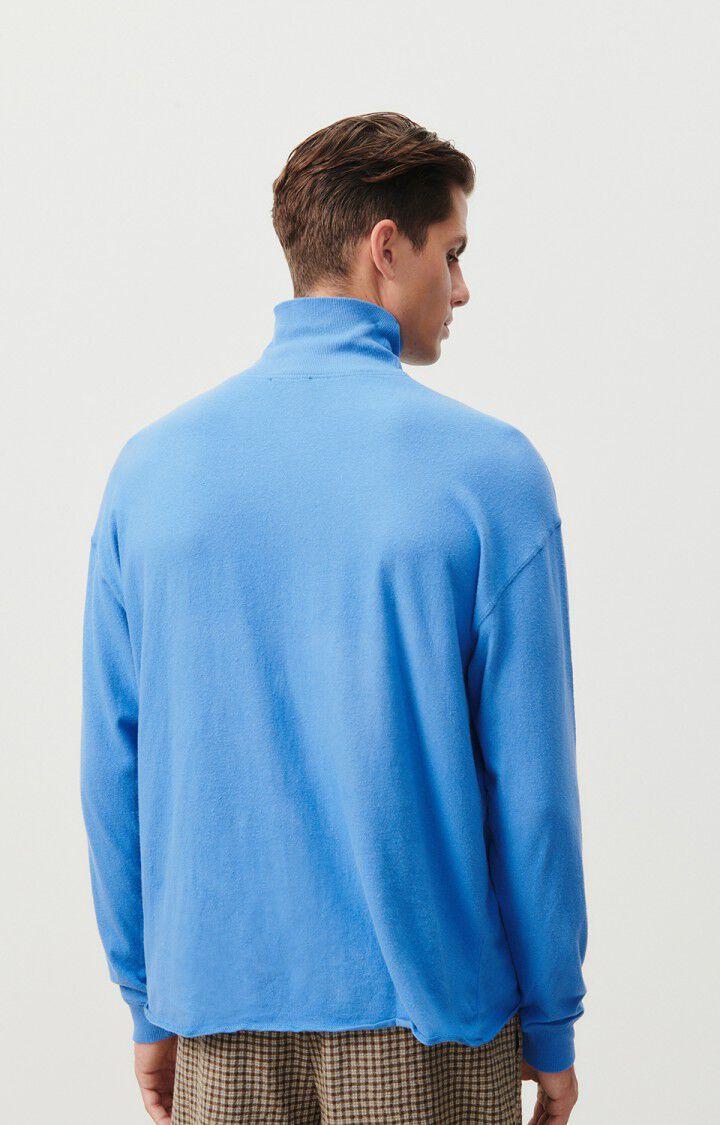 American Vintage T-shirt Homme Rakabay - BALTIQUE 60 Manches Longues Bleu - H23