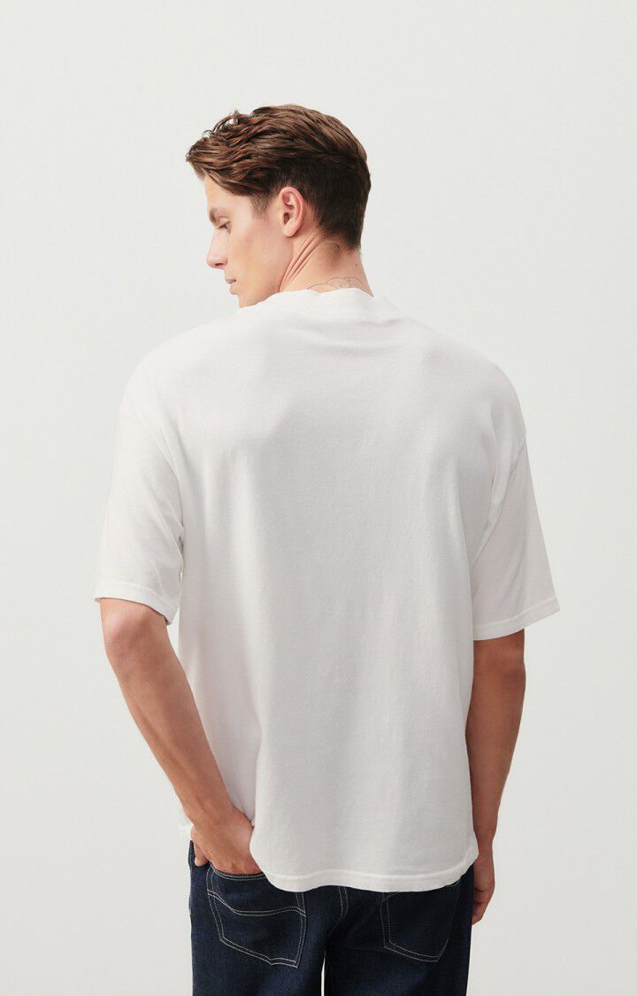 American Vintage T-shirt Homme Rakabay - BLANC 23 Manches Courtes Blanc - E24