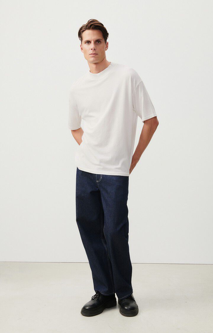 American Vintage T-shirt Homme Rakabay - BLANC 23 Manches Courtes Blanc - E24