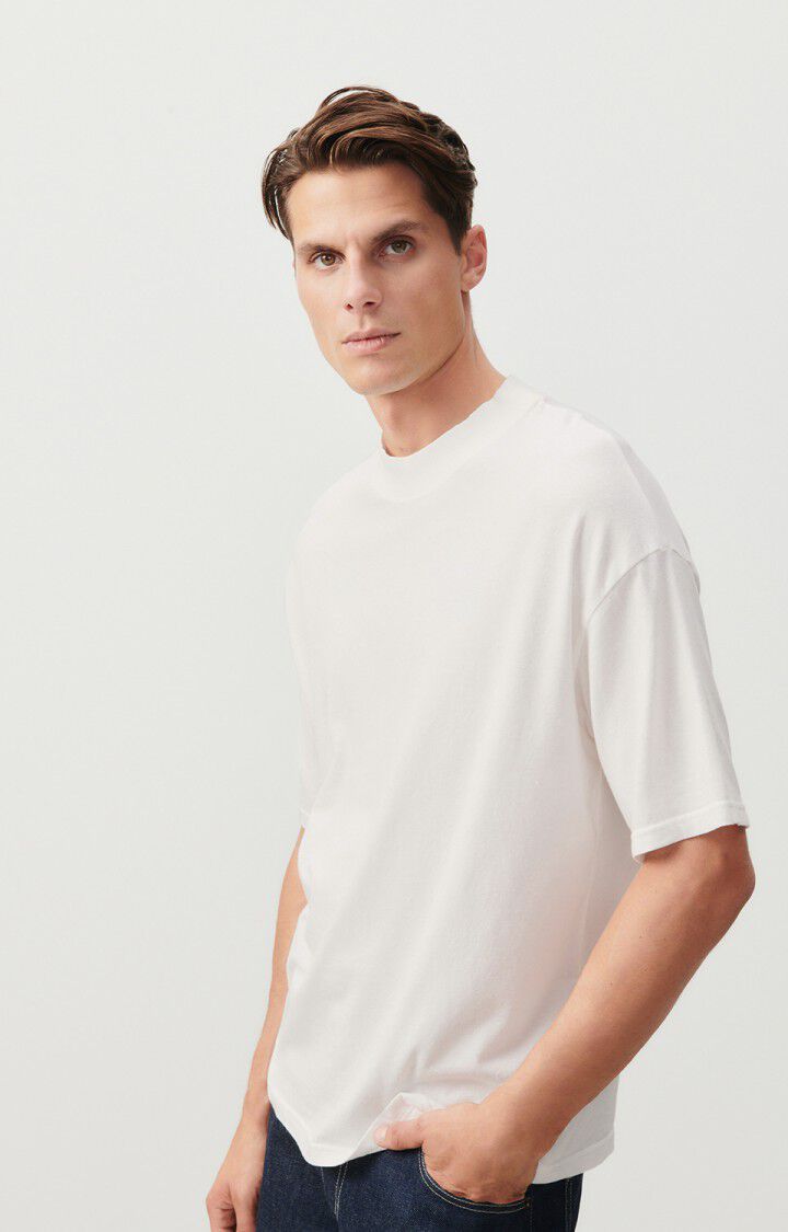 american vintage T-shirt homme Rakabay - BLANC 23 Manches courtes Blanc - E24