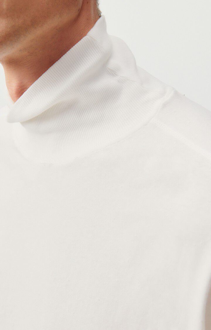 American Vintage T-shirt Homme Rakabay - BLANC 60 Manches Longues Blanc - E24