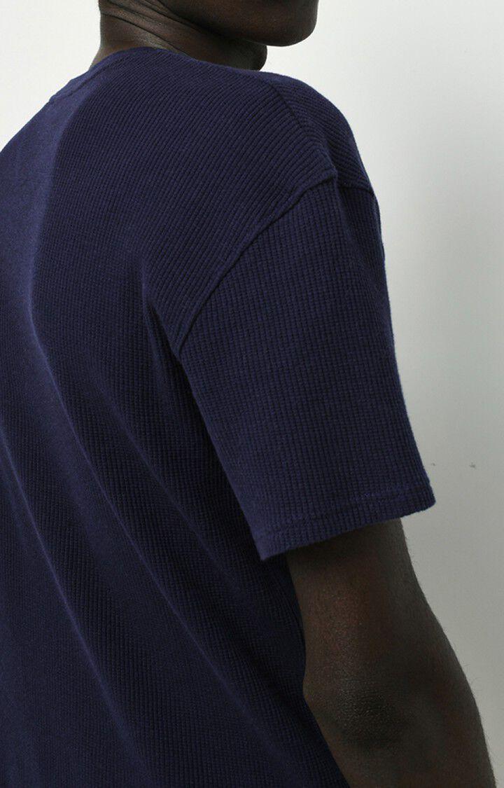 American Vintage T-shirt Homme Ropindale - NAVY Manches Courtes Bleu - E22