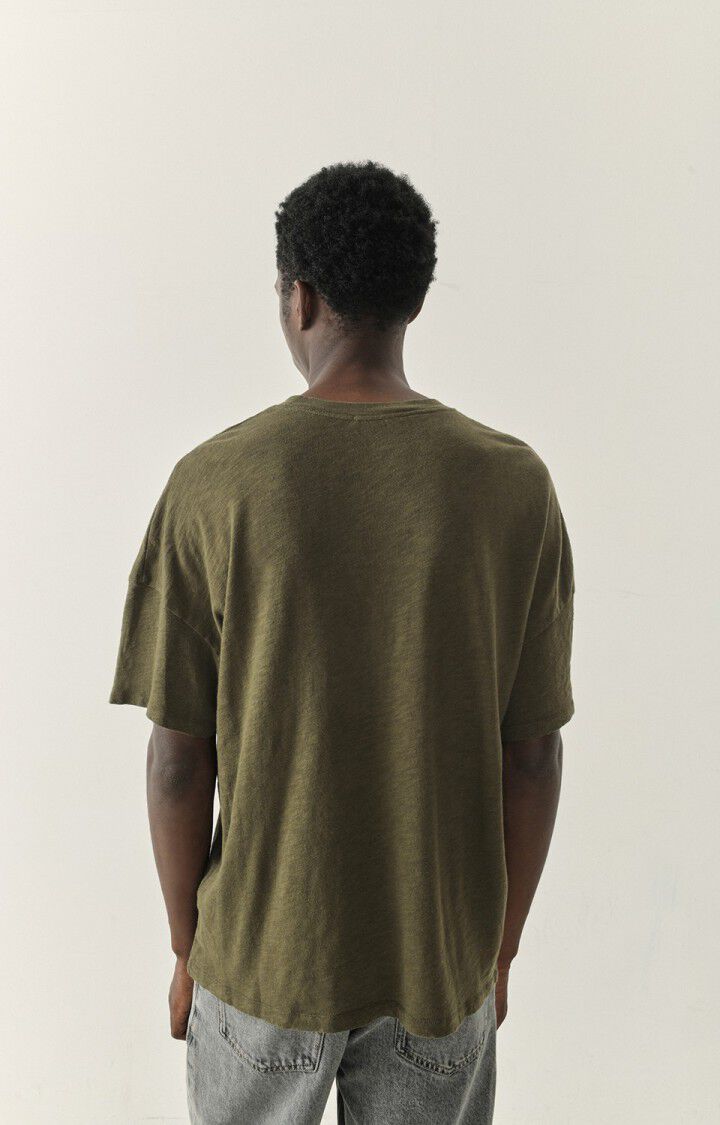 American Vintage T-shirt Homme Sonoma - ALGUE VINTAGE 15 Manches Courtes Vert - H22