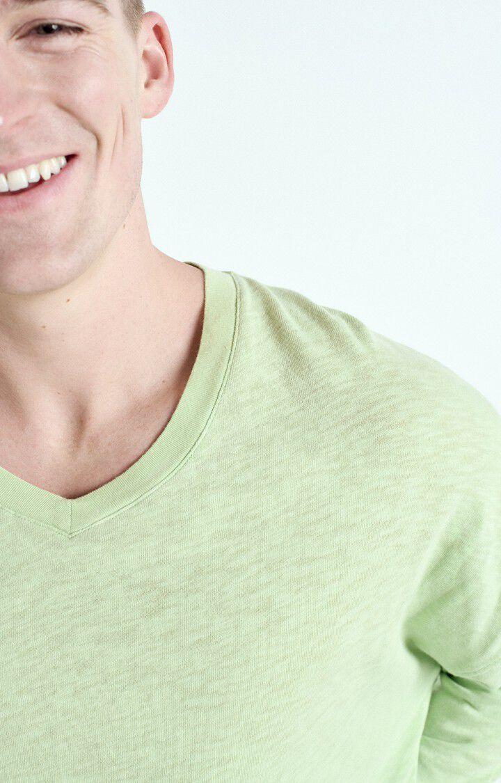 American Vintage T-shirt Homme Sonoma - AMANDE VINTAGE 53 Manches Longues Vert - E25