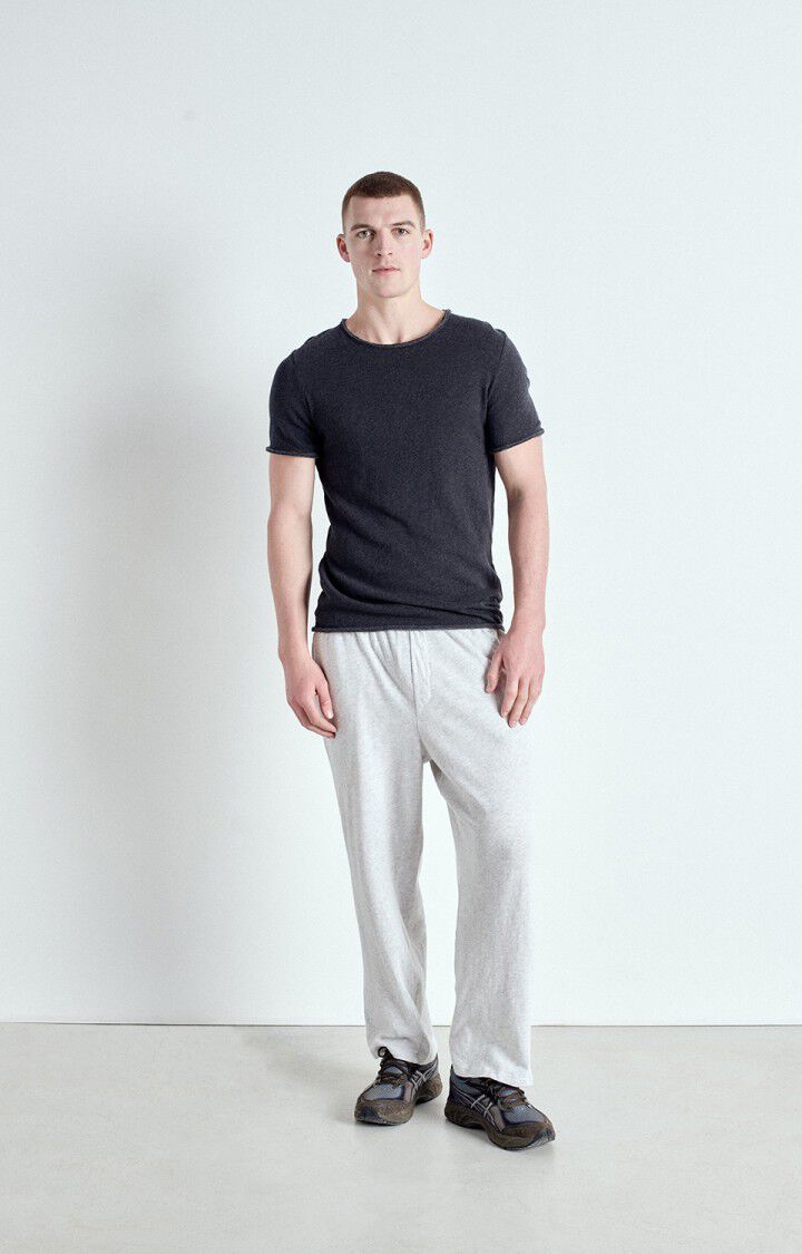 American Vintage T-shirt Homme Sonoma - ANTHRACITE CHINE 23 Manches Courtes Gris - E25