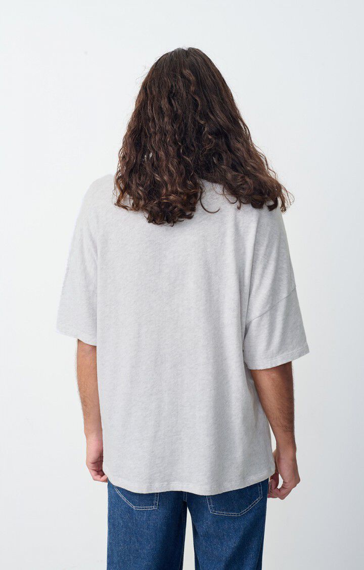 American Vintage T-shirt Homme Sonoma - ARCTIQUE CHINE 16 Manches Courtes Gris - E25